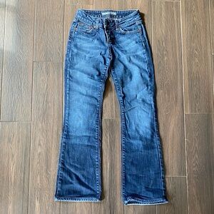 Joe's Jeans Low Rise Wide Leg Denim - Size 25